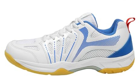 Kraftpaid Extra Weit Tennisschuhe Herren,Badminton Shoes Men,Badminton Squash Schuhe,Badminton Turnschuhe,Tennis Squash Schuhe Turnschuhe FüR HallenpläTze FüR Tischtennis Volleyball Racketball