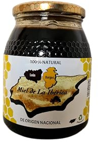 Miel del Bierzo Especial Flores de Castaño (1kg) - Miel 100% Natural, de Sabor Intenso y Propiedades Saludables. Origen España.