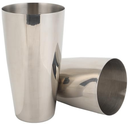 Boston Cocktail Shaker Set, 500ml a 800 ml Acero Inoxidable Martini Drink Multer Metal Boston Shaker Tins Bar Shakers para Camareros