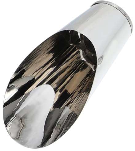 HOODANCOS Pala da Giardino in Acciaio Inox Multifunzionale per Terriccio e Piantine, Attrezzo Manuale per Semina e Trapianto, Impugnatura Liscia Ergonomica per Orto e Giardinaggio Domestico