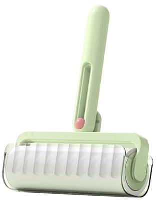 Rodillo Eliminador De Pelusas para Ropa - Quitapelusas Reutilizable para Ropa y Pelo de Mascotas,Herramienta de Aseo Portátil con Recambios para Viajes Hogar Coche Muebles de Cama