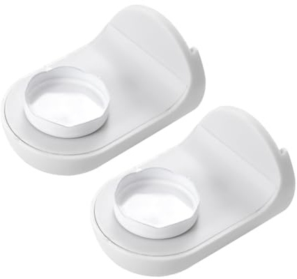 TOYANDONA 2 Piezas Soporte de Jabón de Pared Magnético sin Taladro Estante Plástico para Baño Organizador Práctico y Resistente para Secar Jabón y Optimizar Espacio