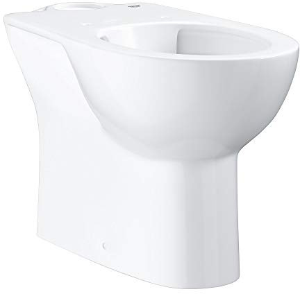 Grohe Stand-WC-Kombination BAU Keramik 39429 ohne Spülkasten alpinweiß, 39429000