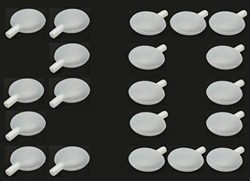 Shop-of-Wonder 20 Spielzeug Quietscher Spielzeug Ersatz Reparatur Hundespielzeug zum Einnähen