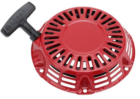GOOFIT Tirador Minimoto Aluminio Arranque Universal Desbrozadora 1 Pieza reemplazo para GX160 5.5HP Pit Bike ATV Rojo