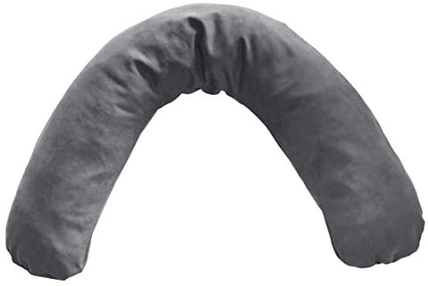 Biona Stillkissen/Lagerungskissen U-Form 160 x 30 x 16 cm (Frottee grün, 1 kg Stillkissen,Liegehilfe)