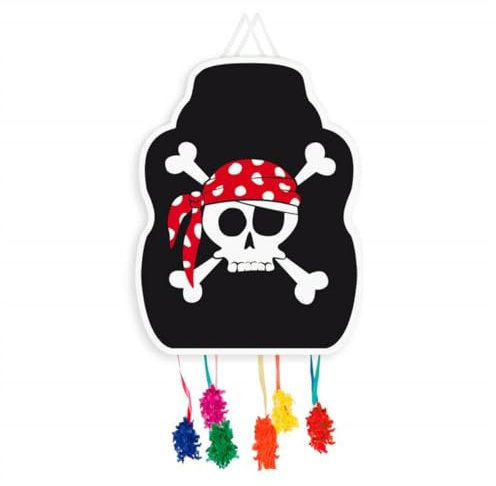 Piñata Infantil Decorativa Piratas Dulces y Caramelos. Regalos Originales. Decoración. Juguetes para Fiestas de Cumpleaños, Bodas, Bautizos y Comuniones.AB