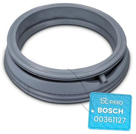 DL-pro Türmanschette 350mmØ für Bosch Siemens 361127 00361127 Privileg 02537421 für Waschmaschinen wie Classixx iQ300 iQ100 Exxcel Logixx Maxx Serie 2 Serie 4 Extraklasse iSensoric Siwamat