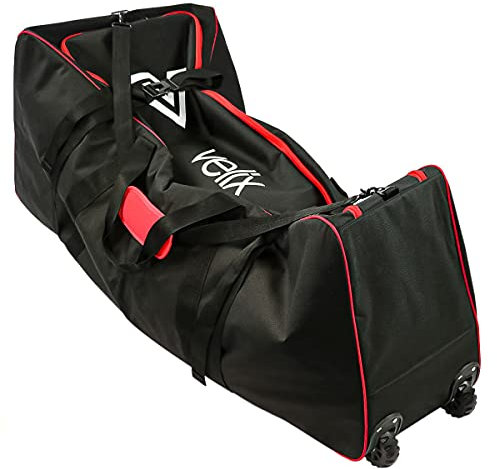 velix Transporttasche für E-Scooter - 120x50x50cm Faltbare Tragetasche mit Rollen - Wasserabweisende Scooter-Tasche