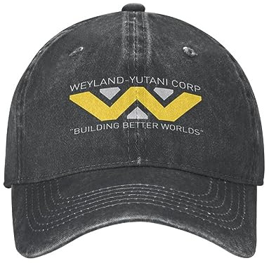 Men's Baseball Hat Unisex Classic Cotton Weyland Yutani Corp Baseball Cap Women Men Breathable Alien Nostromo Dad Hat Sun Protection Gift
