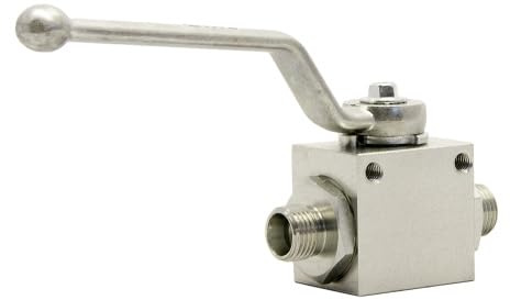 2-Wege Kugelhahn mit Außengewinde (leichte Ausführung), ValCon® Anschluss 15L (M22x1,5)