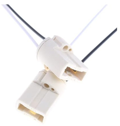 SBTRKT 10 Stück nützliche Keramik-Lampenfassung, Kabel, LED-Halogen-Glühbirnensockel, G9-Lampensockel, Adapter, Konverter-Stecker