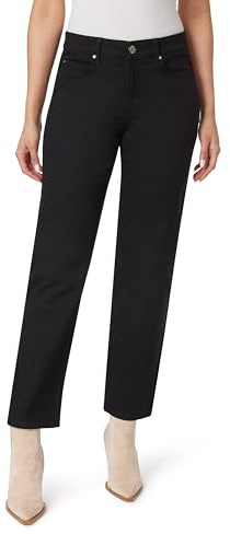 Angels Forever Young Damen Jeanie Lift Mid-Rise Straight Ankle Jeans, Onyx, 38