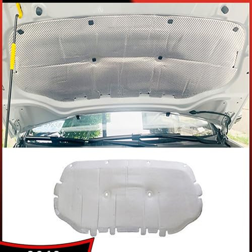 SPYMX Coussin d'isolation phonique pour Capot Avant de Voiture pour Volkswagen Jetta VS5 VS7 2019 2020, Housse insonorisée en Coton, Accessoires extérieurs