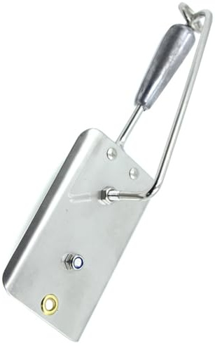 AMISENK Raboteuse d'extérieur pour pêche à la traîne en eau salée, planche de plongée, profondeur réglable, plaque de pêche à la traîne