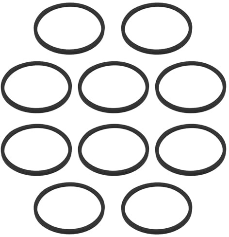 EMSea 10Pcs 32mm Trap Washers Sink Sealing Flat Gasket 38x34x2mm for Sink Wash Basin Drain Pipe
