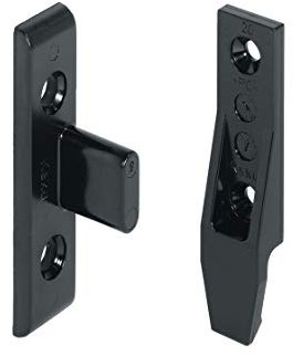 Gas N Pow3r Keku Drop On/Hook On Push in Plinth Fasteners Fittings Press Fit Panel Clips x4