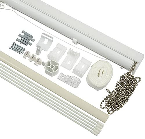 PVC Cassette Roman Blind Kit 250cm Drop (60cm)