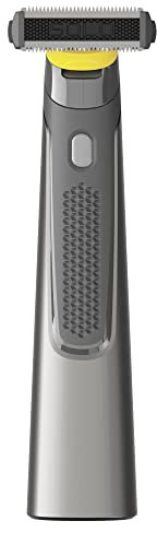 Micro Touch Titanium Solo – elektrischer Rasierer für Bart und Körperhaar – 3 Klingen – trimmen, stylen & rasieren - Akku Bartschneider/Trimmer