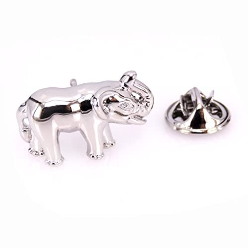 KhuWan Pingouin/Chien/Requin/Tortue/Abeille/cerf/éléphant Broche Chemise Hommes et Femmes Chemise Cadeau