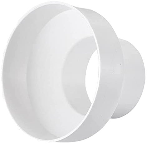 Bumdenuu Lüftungsschlauch Reduzierstück Adapter Schlauch Adapter für Luftkanal Anschluss für Lüftung in (200-150 Mm)