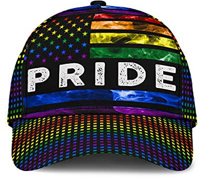 501 Visier Hut LGBT-Stolz-Regenbogenflagge, Einzigartige Geschenkidee Für Schwule, Lesben, Bisexuelle Und Transgender Unisex Baseballkappe Leicht Atmungsaktiv Baseballmütze Für Kletter Laufen