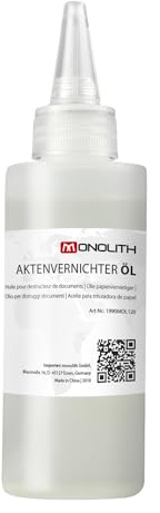 Iden Destructora de papel aceite orgánico