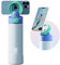 Magcheer 24oz/750ml Magnetic Water Bottle with Phone Holder Compatible with MagSafe Insulated Gym Cold Drink Bottle for 24 Hours Tripod Bottle for Travel & Fitness Selfie(Blue)