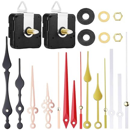 Yzdysg Schwarz/Gold Pendeluhr Bewegungsmechanismus Für Uhren Handreparatur Ausrüstung Teile Uhrwerk Kits