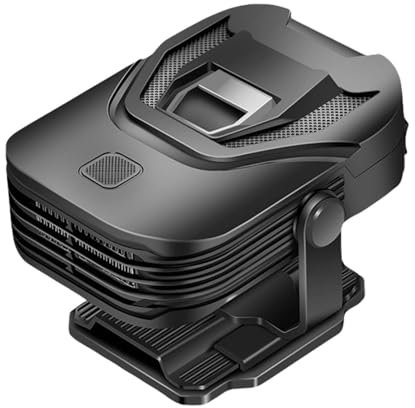 Riscaldatore portatile per auto – Disappannatore per finestre 12 V con due modalità, calore rapido e sicuro, ventilatore montato per riscaldamento istantaneo in inverno, ideale per auto e ,