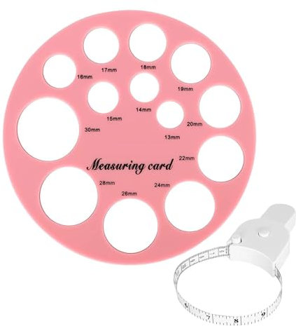 Silicone Nipple Ruler - Flexible Measuring Tool, Soft Silicone Ruler | Circular Nipple Cutter with Millimeter Scale and 13 Holes for Precise Fitting, Ideal for Dimensio