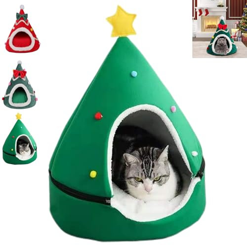 Weihnachts katzenbaum, Weihnachtsbaum kratzbaum Katze, katzenhaus Weihnachten, katzentunnel Weihnachtsbaum, katzenbett Weihnachten, Weihnachtsbaum Tunnel Katzen, Christmas Tree cat Tunnel