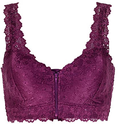 UnterwäSche Frauen Set BH Und Slip Spitzen Bustier Damen BH ohne Buegel 3er Set Wohlfühl Bustiers Tops mit feiner Spitze Bügelloser Soft Bra Skiny BH ohne bügel Muttertag