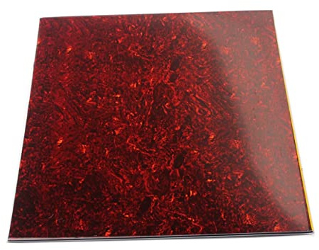 Kisangel 44 Rote Schildkröte Gitarre Material akustisches Schlagbrett leeres Schlagbrett Pickguard-Rohlinge Schlagbrett leer