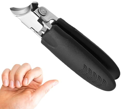 Cortauñas Recortador De Uñas De Acero Inoxidable Ancha Arreglo | Cortauñas Angulados Para Pies Para Hombres Mujeres Adultos Mayores Manicura Viaje Cuidado De Uñas De Manos Y Pies