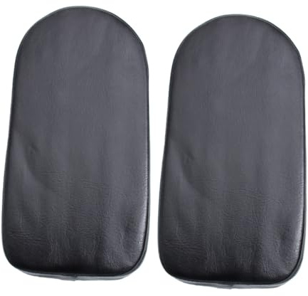 Kisangel Cuscino per Sedile Bicicletta 2 Pezzi in Cuoio Nero Fibbia a Rilascio Rapido per Mountain Bike Buona Elasticità per Uso Posteriore