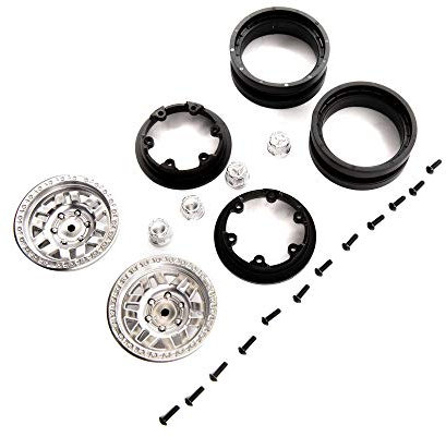 Axial 1.9 Kmc Machete Beadlock Wheels, Satin (2)