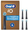 Oral-B iO Black Ultimative Reinigung Aufsteckbürsten für elektrische Zahnbürste, Briefkastenfähige Verpackung, 4 Stück