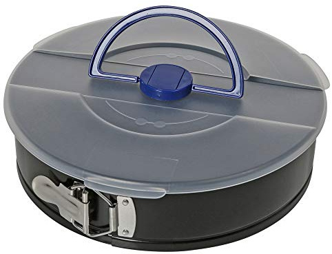 Cake Tin Lid Patisserie Plate Round Cake Dish Storage Container