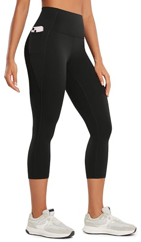 CRZ YOGA Butterluxe Capris Pockets 21 Black X-Large