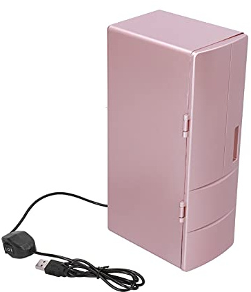 YECK Mini Frigo, Frigo USB Portatile Sensibile Completamente Silenzioso per Auto di Casa per Famiglia e Amici