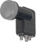 SAT Universal Quad LNB, leistungsstarkes LNB für den problemlosen HD und HD+ Empfang, für den digitalen und analogen Empfang von SAT-Programmen