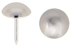 Polsternägel, 1000 Stück, Silber, 11 mm