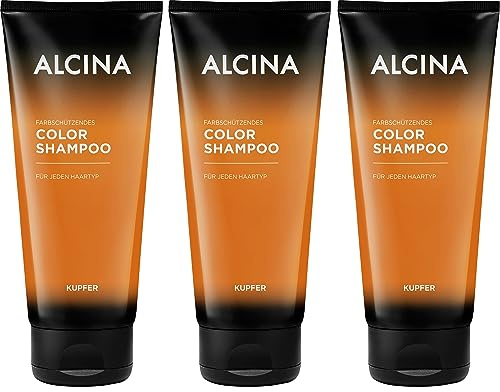 3er Alcina Color Shampoo Kupfer 200 ml