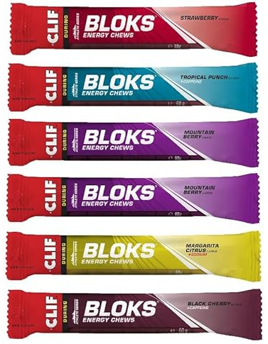 CLIF Bloks 6er Testpaket (6 x 60g)