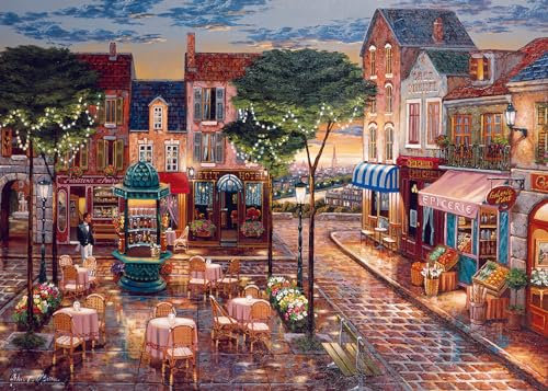 Ravensburger - Puzzle Adulte - Puzzle 1000 pièces - Paris en Peinture - Adultes et Enfants à partir de 14 Ans - Puzzle de qualité supérieure - Villes & Pays - 12000521