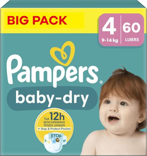 Pampers Windeln Größe 4 Maxi, 60er Packung