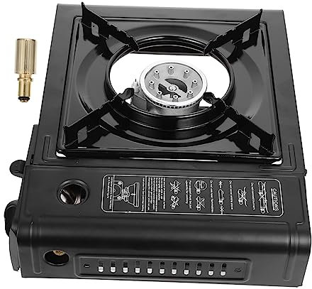 Gogogmee Réchaud À Cassette Pour Cuisine D'extérieur Ensemble De Réchauds À Portables En Alliage D'aluminium Étui De Rangement Compact Pour Le Camping