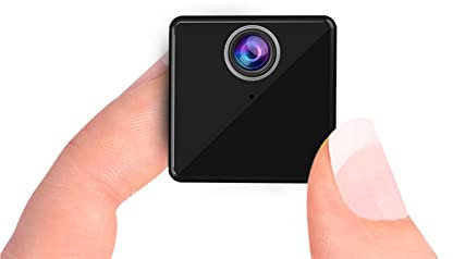 1080P Mini Camera Rechargeable Battery IP Camera Security Sureveillance Camera Wifi Camera & DV Recorder 2 In 1 Camcorder Stabilisers & Supports(Add 128GB SD Card)