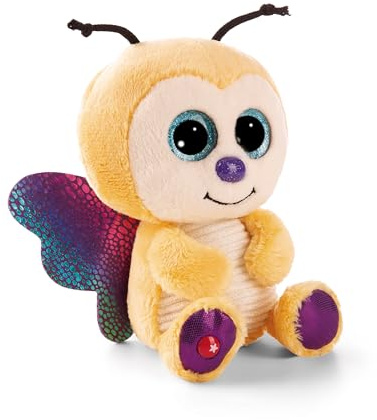 NICI Kuscheltier GLUBSCHIS Schmetterling Sunshine Lou 15cm - gelb - Stofftier aus weichem Plüsch, niedliches Plüschtier zum Kuscheln und Spielen, für Kinder & Erwachsene, tolle Geschenkidee | 61844